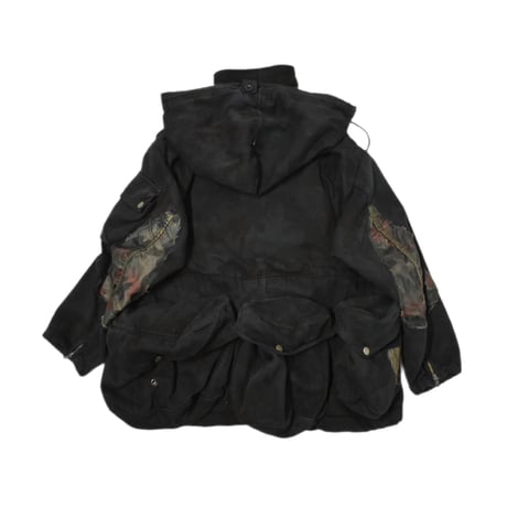 Vintage Swiss Army Over-Dyed Alpenflage Cargo Jacket