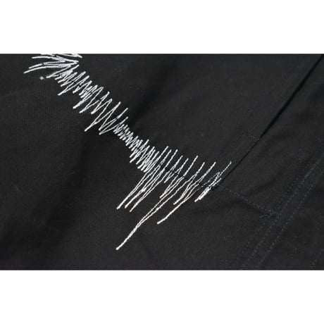 "Remake by VERS" Irregular Embroidery French Work Jacket