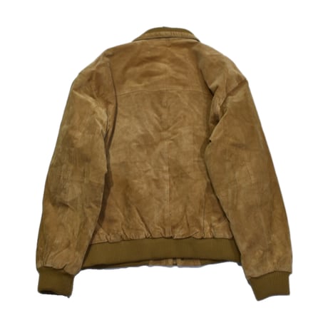 Vintage Suede Leather Blouson