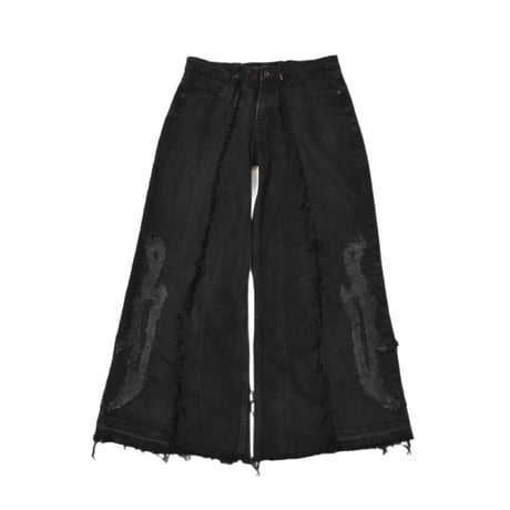 “Remake by VERS” Twincut Western Flare Denim Pants