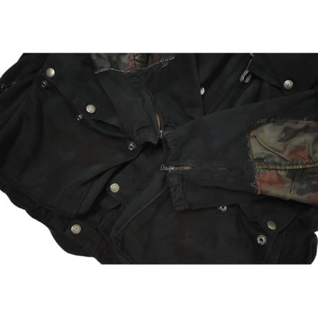 Vintage Swiss Army Over-Dyed Alpenflage Cargo Jacket
