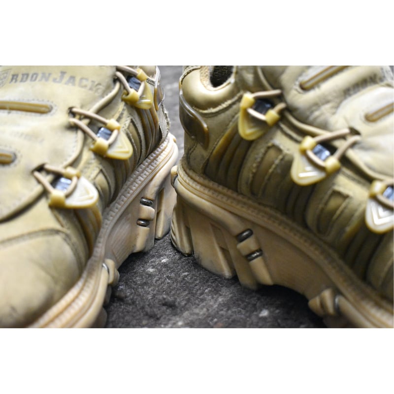 Y2K Gordon Jack Platform Leather Shoes | 水戸 古着屋