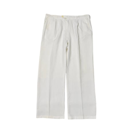 Vintage Two Tuck Linen Slacks