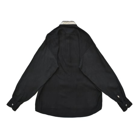 EURO Vintage Metal Button Dress L/S Shirt