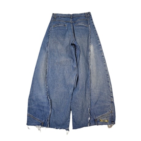 VERS Remake Patch Custom Wide Denim Pants