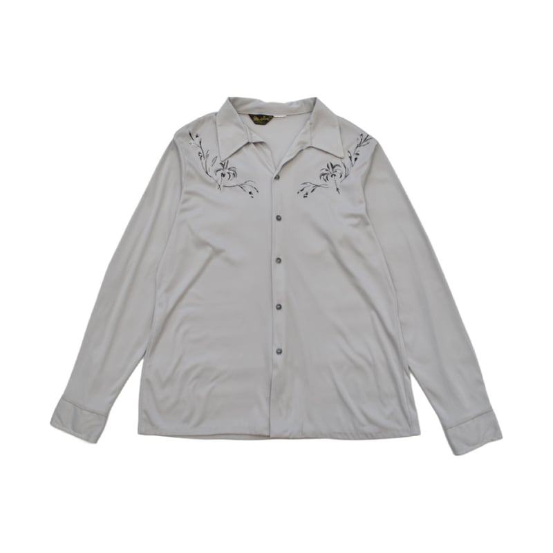 Vintage Embroidery Design L/S Shirt | 水戸 古着屋 VE