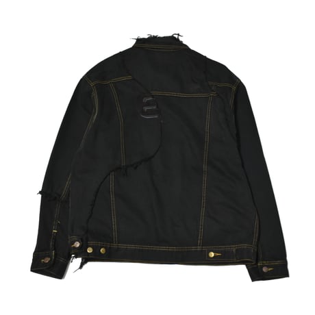 "Remake by VERS " Wave Docking Denim Jacket - Original Overdye -