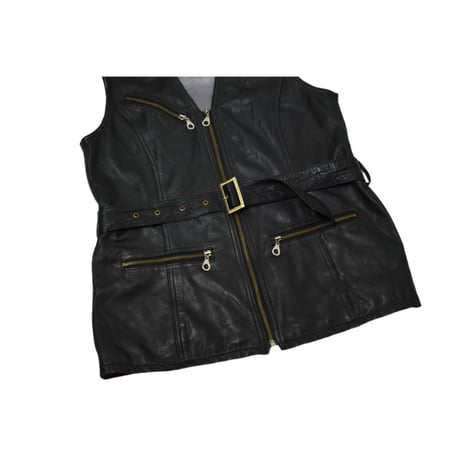 Vintage Leather Vest