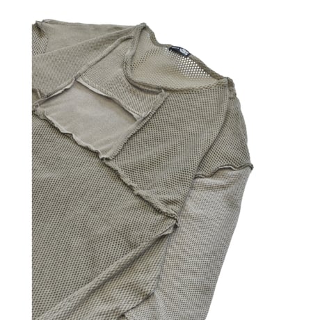 "Remake by VERS" Rebuild Mesh Layered Long Sleeve
