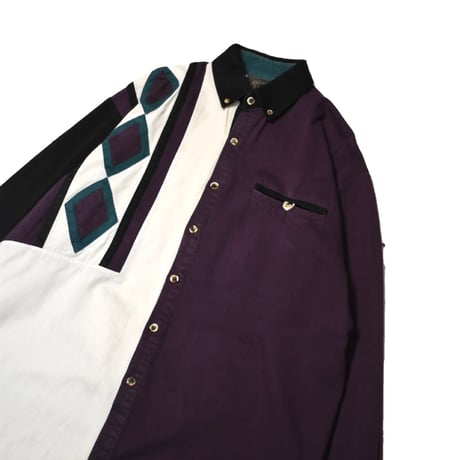 Vintage Argyle Switch L/S Shirt