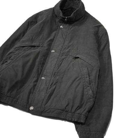 Brown Utility Stand-Collar Jacket