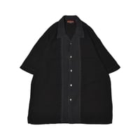 Embroidery Open Collar S/S Shirt