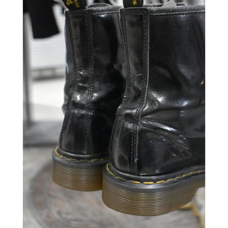 Dr.Martens Black Smooth 8hole Boots
