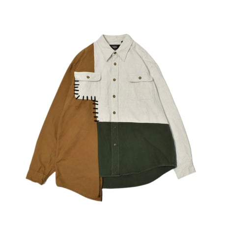 "Remake by VERS" Docking Chamois Cloth L/S Shirt
