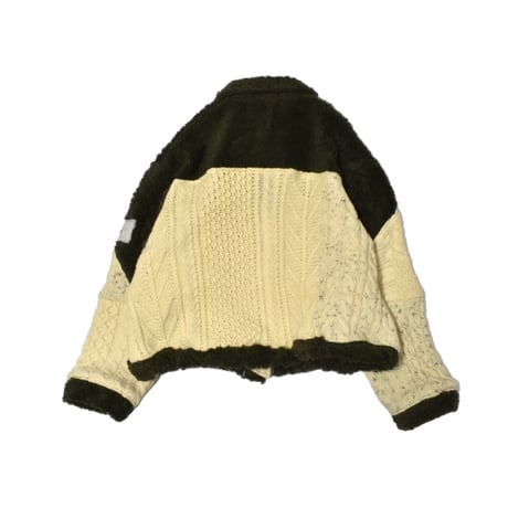 "Remake by VERS" Rebuild Knit Field Jacket