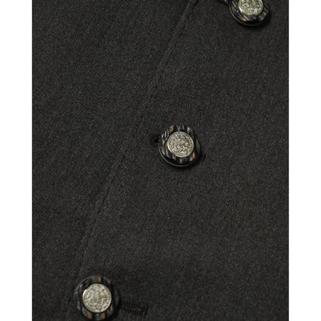EURO Vintage Embroidery Tyrolean Jacket -Metal Coin Button-