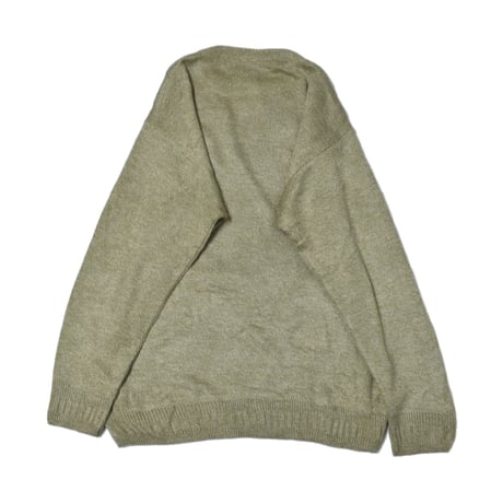 Patterned Acrylic Knit Sweater