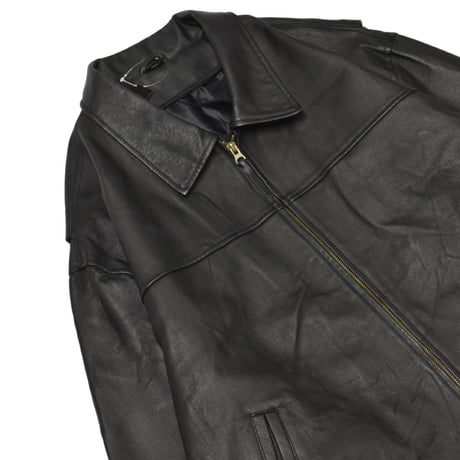 Short Length Real Leather Jacket