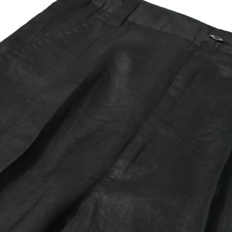 Vintage Double Tuck Linen Slacks