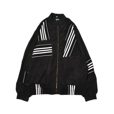 VERS Remake Track Mix Silk Blouson
