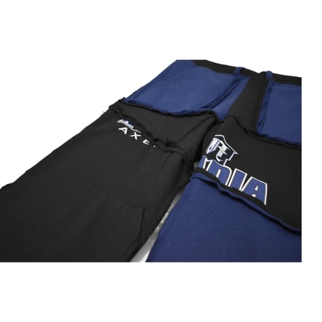 "Remake by VERS" Irregularly Attached Semi Flare Sweat Pants