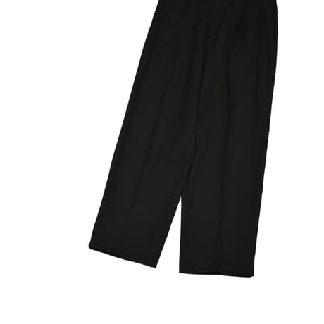 Two Tuck Wide Tapered Slacks