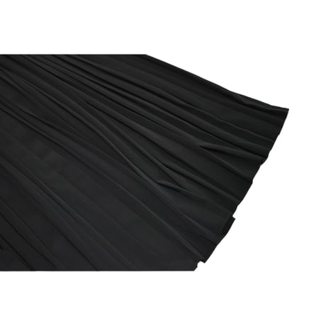 Vintage Black Pleats Skirt