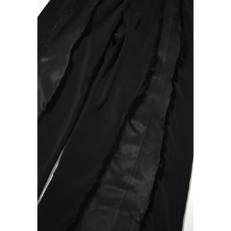 “Remake by VERS” Noir Flow Flare Slacks