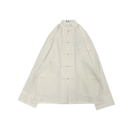 Vintage Embroidery China Line Shirt