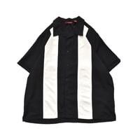 Switching Open Collar S/S Shirt