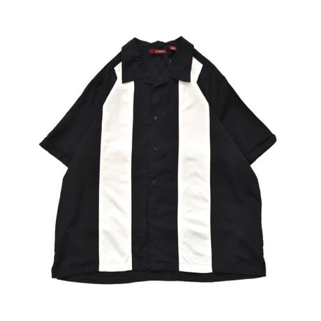 Switching Open Collar S/S Shirt