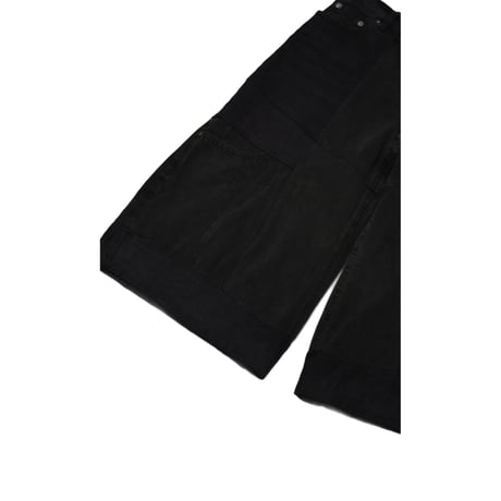 "Remake by VERS" Switching Buggy Half Denim Pants