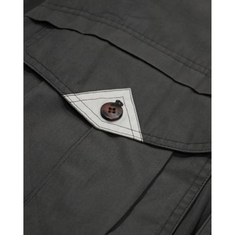 Charcoal Brown Utility Jacket