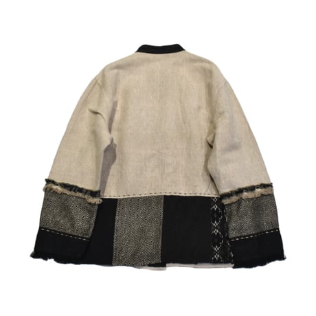 Floral Patchwork Linen Jacket