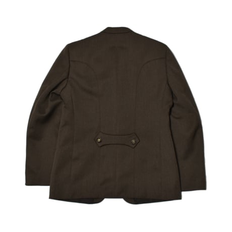 EURO Vintage Embroidery Tyrolean Jacket -Metal Coin Button-