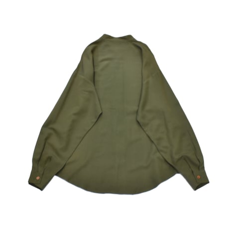 Embroidery Fly Front L/S Shirt