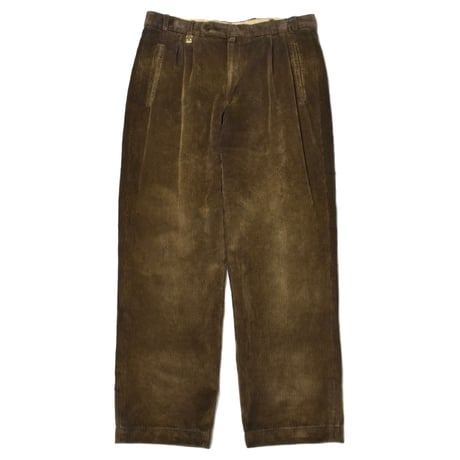 EURO Wide Tapered Corduroy Pants