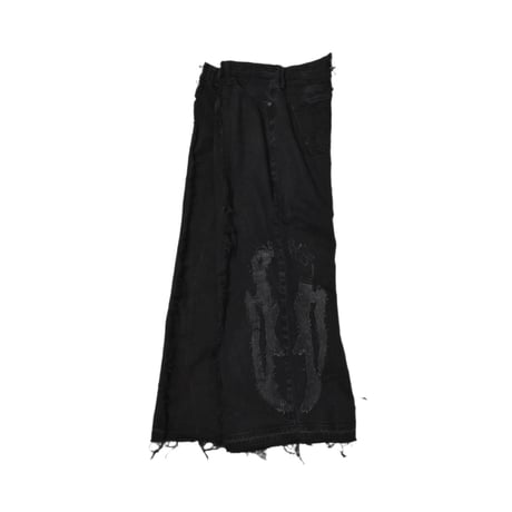 “Remake by VERS” Twincut Western Flare Denim Pants