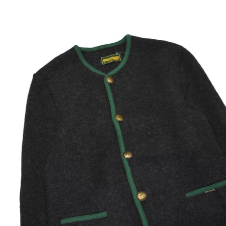 EURO Vintage Boiled Wool Tyrolean Jacket