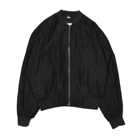 Vintage Silk Bomber Jacket