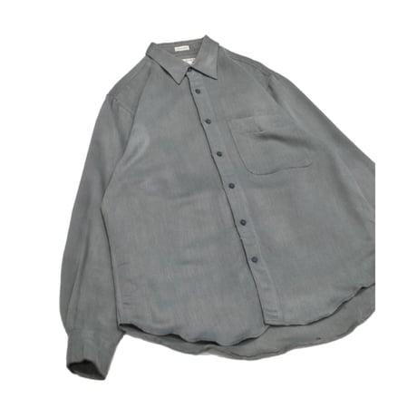 Herringbone Rayon Design L/S Shirt