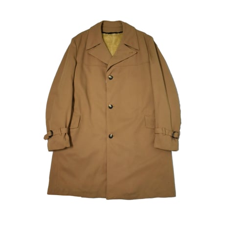 古着 ヴィンテージ コート ビンテージ70's○Penguinレディースウールピーコートベージュ