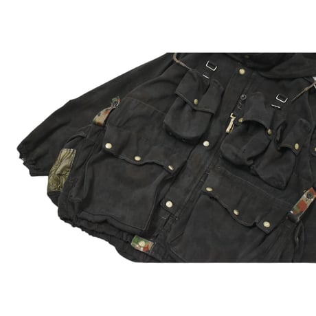 Vintage Swiss Army Over-Dyed Alpenflage Cargo Jacket