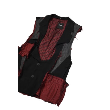 “Remake by VERS” Deformed Tailored Vest