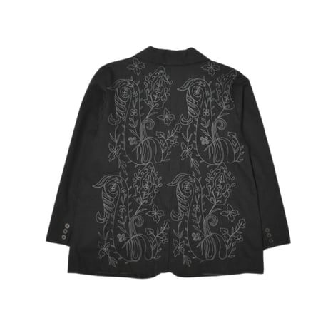 Flower Embroidery Design Jacket