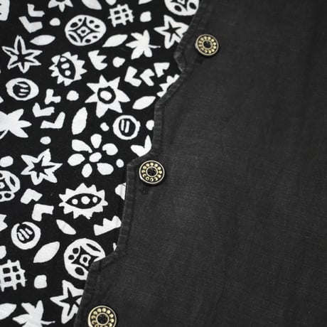Vintage Switching Design L/S Shirt