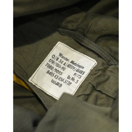 German Military Cold Weather Parka (70s)