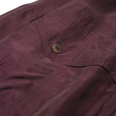 Vintage Silk Bomber Jacket