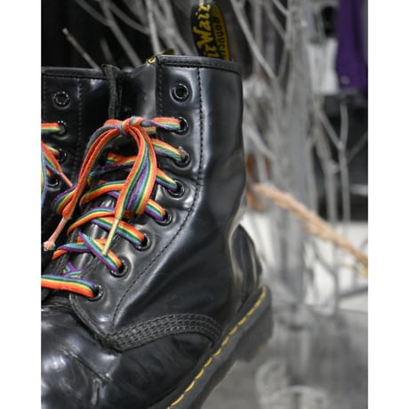 Dr.Martens Black Smooth 8hole Boots