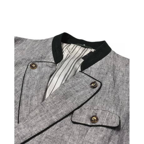 EURO Vintage Tyrolean Linen Jacket